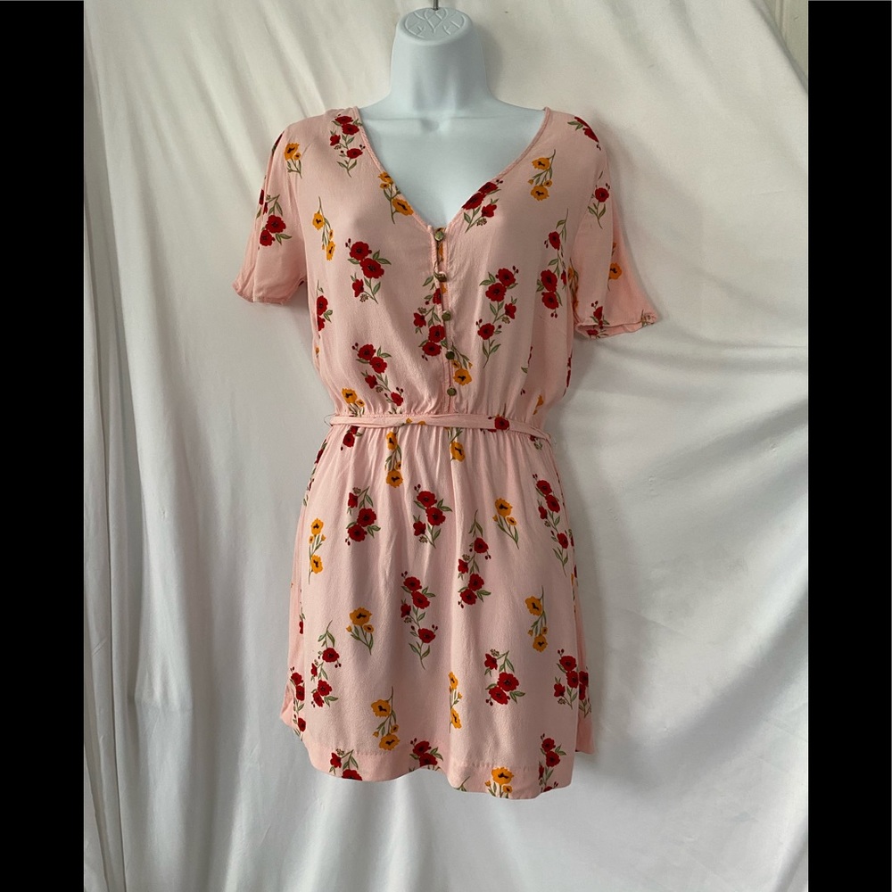 Forever 21 - Floral Pink Dress